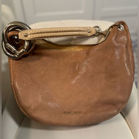 Jimmy Choo Hobo w/ COA - Picture 9 of 17